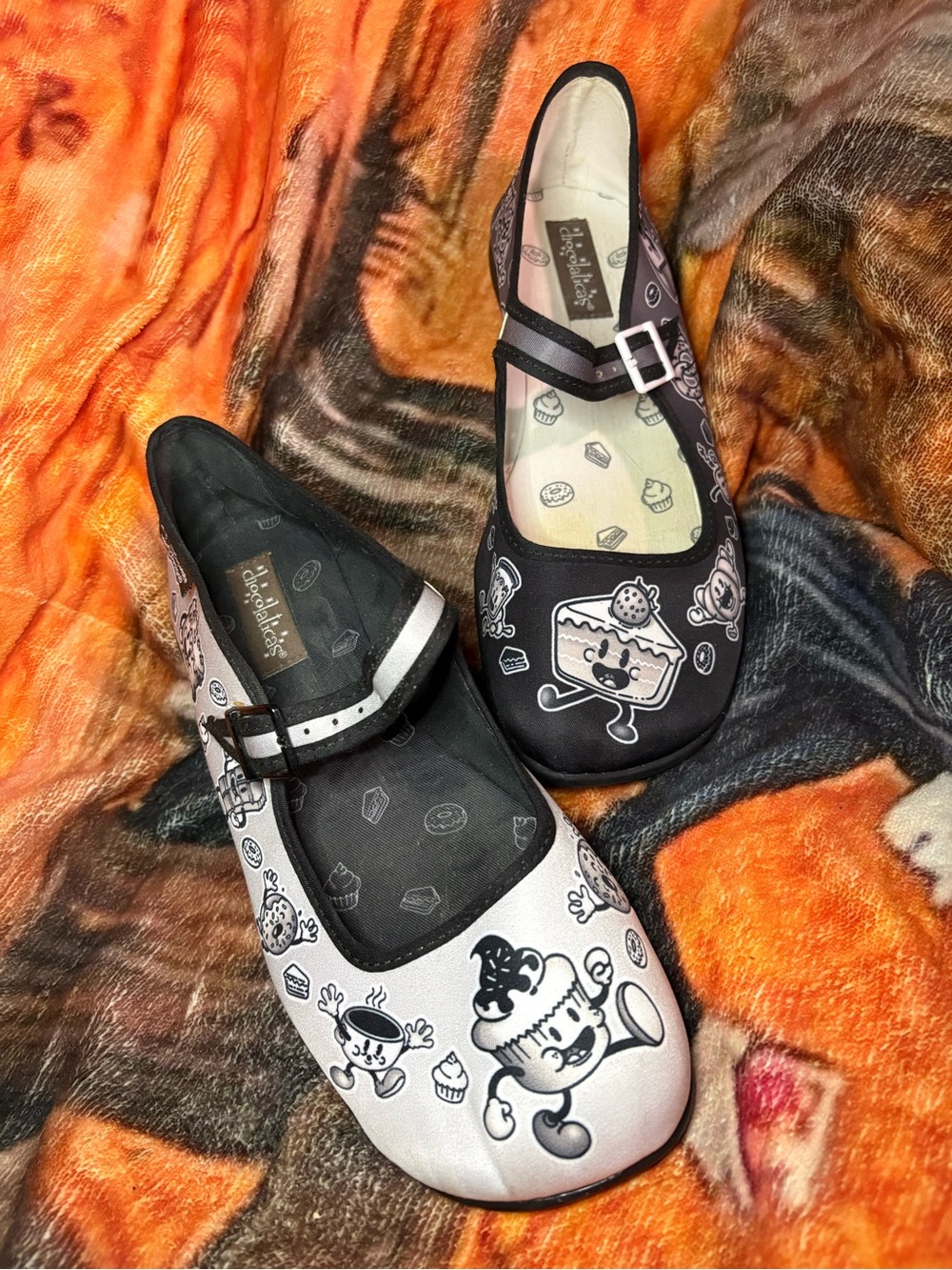 Worn Once Hot Chocolate Design Cartoon Size 9